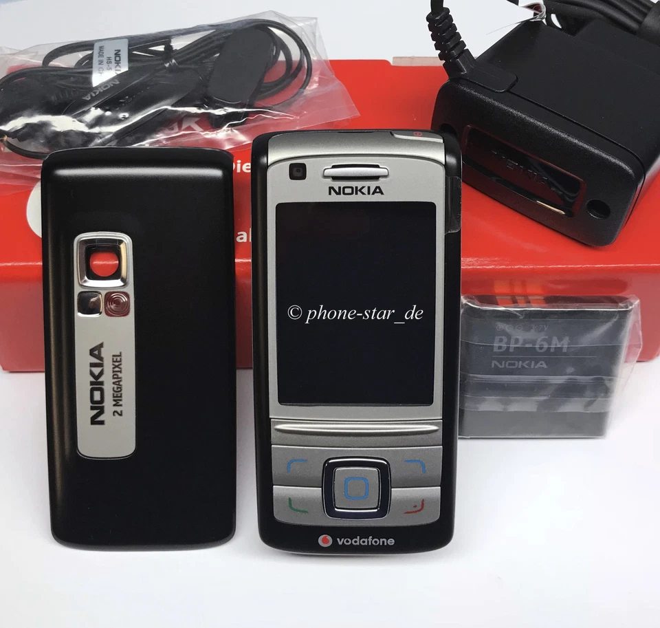 NOKIA 6280 RM-78 BUSINESS SLIDER-HANDY TASTEN KAMERA MOBILE PHONE NEU NEW BOX - Bild 2 von 2