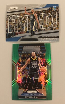 Kevin Durant 2018-19 Prizm 2 insert card lot FREE SHIPPING!