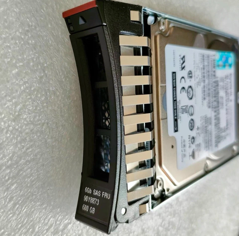 IBM 600GB 90Y8872 90Y8876 90Y8873 SYSTEM X 10K RPM 6GB/s 2.5" SAS HDD Hard Drive - Image 4 of 4