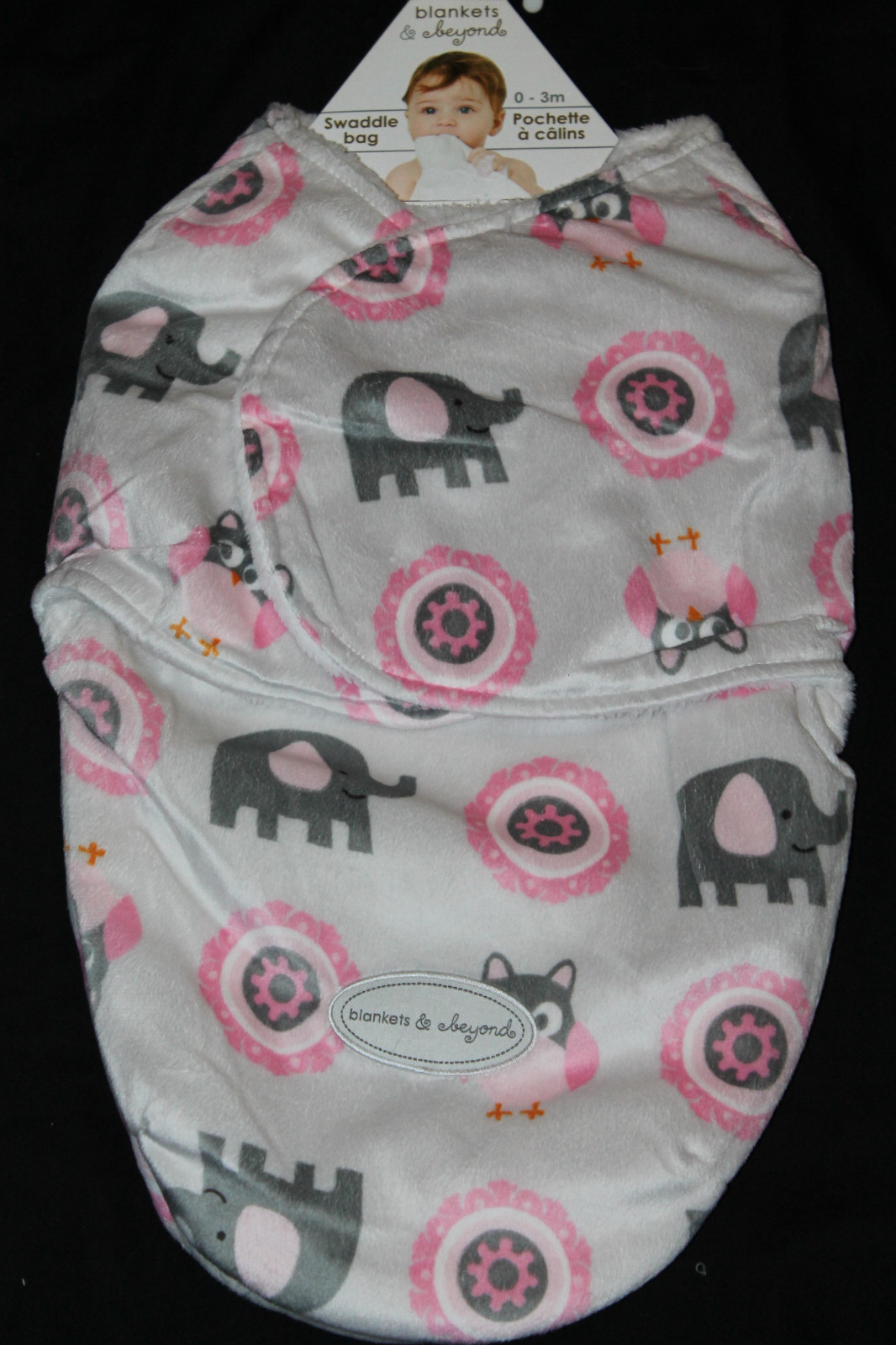 blankets and beyond swaddle bag