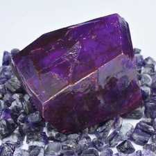 Purple Sapphire Rough 1500 Ct Natural Huge Ea...