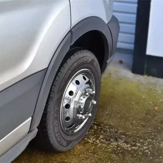 2014-25 Ford Transit 350 Van Bolt On 16" Dual Wheel Simulators Dually Rim Covers - Image 3 of 4