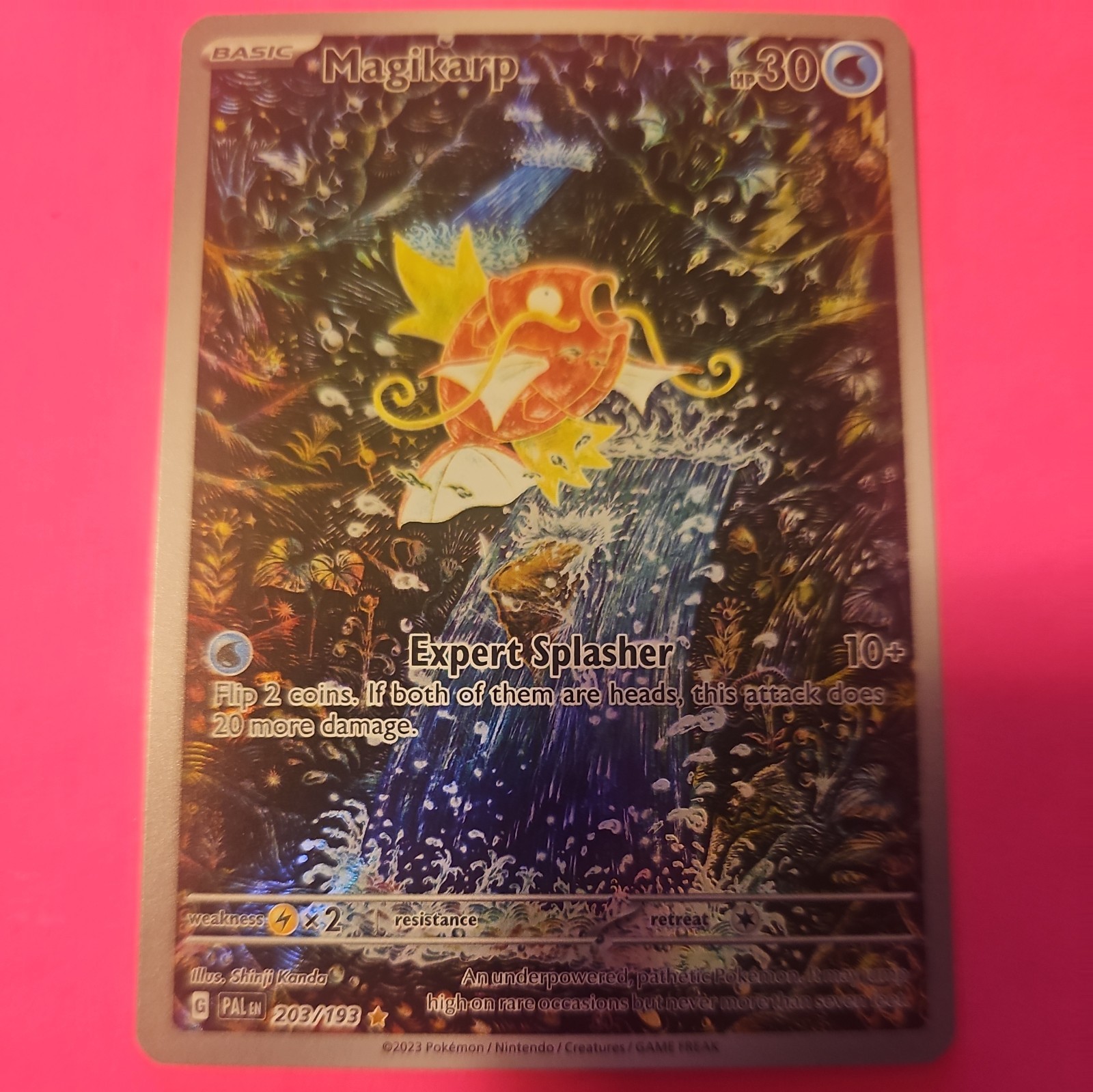 2023 Pokemon SV Paldea Evolved Magikarp #203/193 MINT