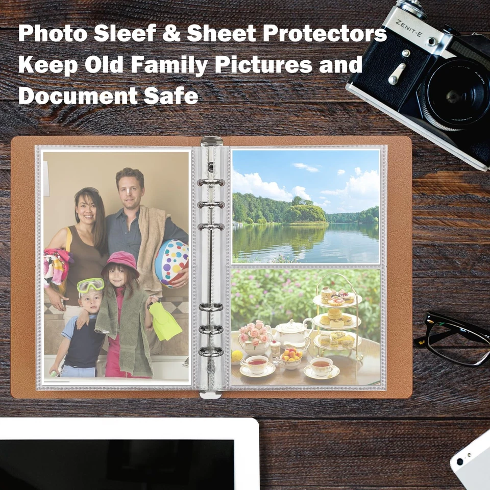 Refillable Address Book With Alphabetical Tabs, W/pockets, 648 Large - Image 3 of 4