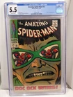 Amazing Spider-Man #55 Marvel 1967 CGC 5.5 Doctor Octopus Cover