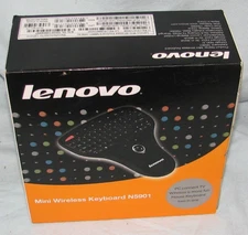 Lenovo N5901 Multimedia Remote with Wireless Keyboard New Factory Sealed NOS