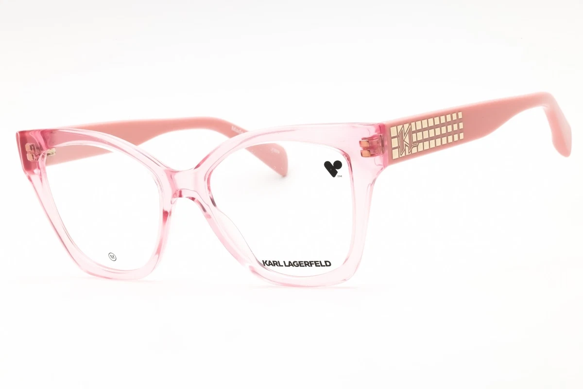 KARL LAGERFELD Eyeglasses KL6079-001-54 Size 54/16/cat-eye BRAND NEW W CASE Karl Lagerfeld Brown Eyeglass Frames for sale | eBay main image 3
