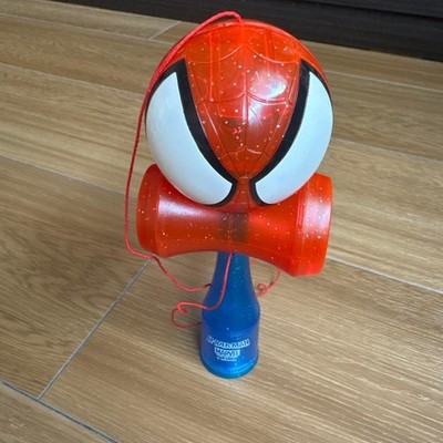 Spider-Man Kendama USJ Universal Studios Japan Marvel Used with Strap