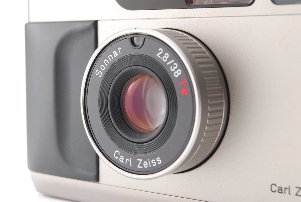 [NEAR MINT] Contax T2 D Silver Titan 35mm Point & Shoot Film Camera from JAPAN - Image 3 of 4