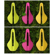 Ultralight Full Carbon Bike Saddle Leather Oval 7x9mm for Road MTB Gravel Bike