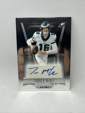 Tanner McKee 2024 Panini Prizm Deca Auto SP Eagles X
