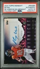 2024 TOPPS MIDNIGHT ROOKIE HORIZON SIGNATURES BO NIX 3/12 PSA AUTHENTIC AUTO 10