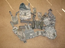US ARMY WEB GEAR ACU MOLLE Pouch, holster rack, canteen, ammunition, grenade