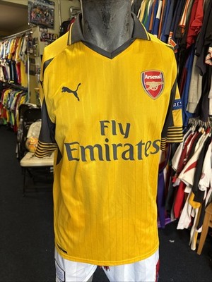 Original Arsenal 2016/17 Auswärtstrikot Lucas #9 Herren Large Puma Champions League