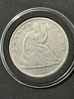1876-P Seated Liberty Half Dollar 1/2 Dollar 50c 90%