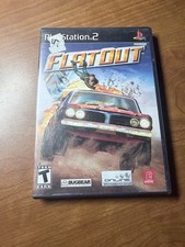 Flat Out PS2 PlayStation 2 Complete w/ Manual Video Game Tested