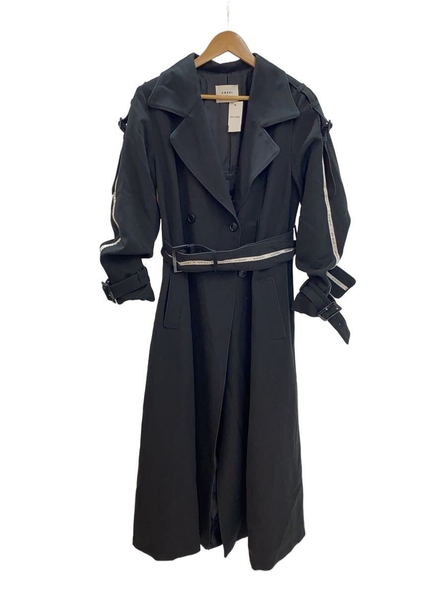 AMERI Cotton Coat Black M Classic Plain Jacket, U… - image 1