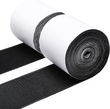 4.4 Inches x 7 Feet Strong Sticky Back Heavy Duty Hook and Loop Tape Adhesive
