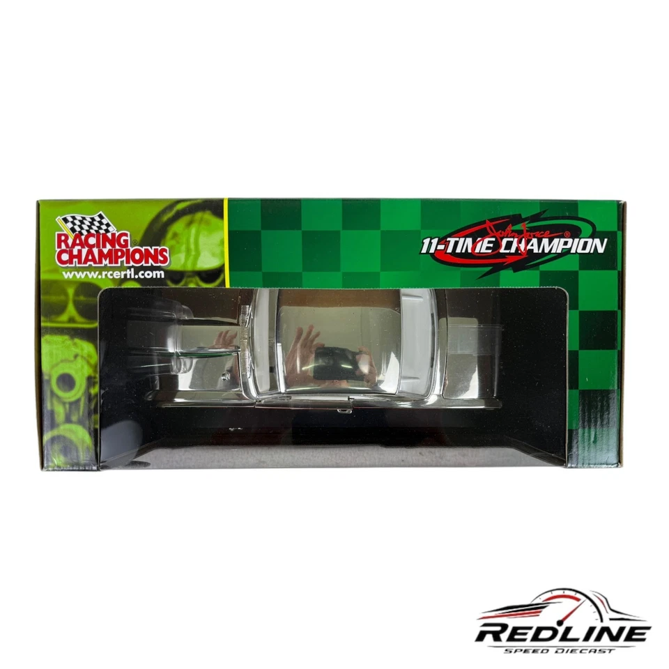 🏁Racing Champions 1966 Chevy Nova Pro Stock John Force Chrome Chase 1:18 LN🏁 Foto 3 de 4