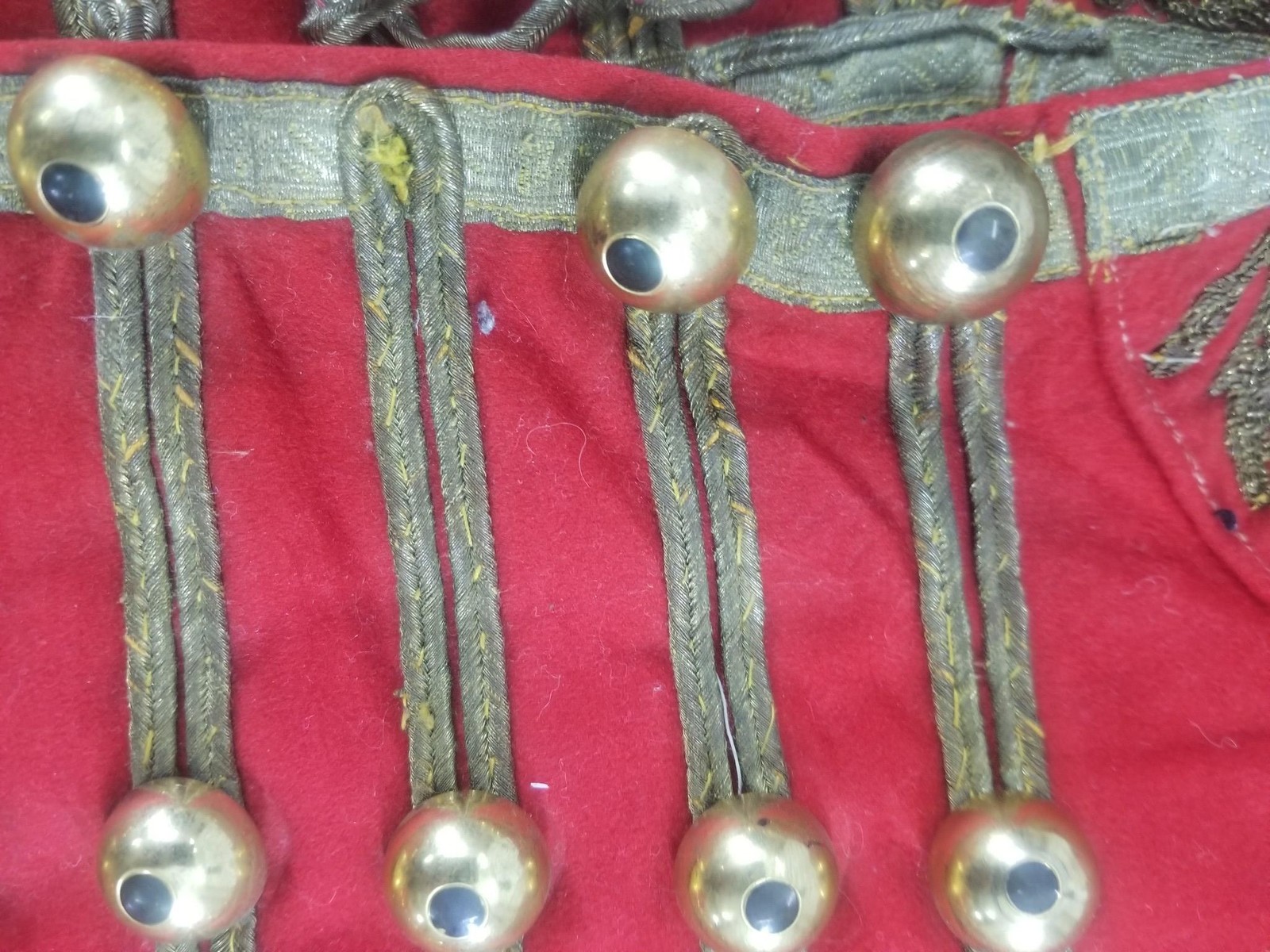 Vintage Traditional Ring Master Men’s Military Hussar Tail Coat image 4