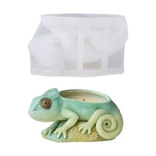 Artistic Reptile Shape Silicone Mold For Creating Epoxy Resin Home Decors