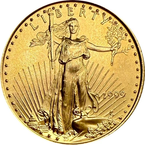 1999 1/4th Ounce Pure .999 Gold Quarter Eagle BU ***READ DESCRIPTION***