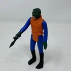 VINTAGE STAR WARS 1978 ACTION FIGURE WALRUS MAN COMPLETE With Weapon!