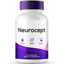 NeuroCept Mind Cognitive Support for Focus Memory Clarity Capsules 60ct