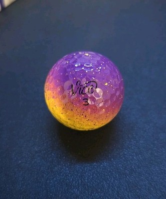 Vice Pro Royal Gold Golf Ball Brand New Not Release Yet 1 Ball Only 