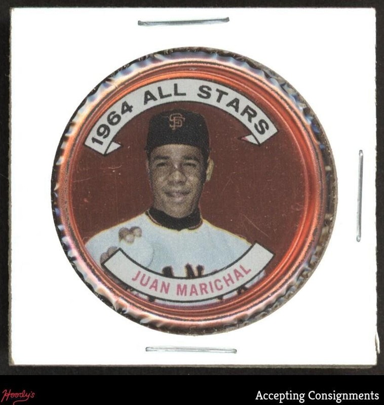 1964 Topps Coins #157 Juan Marichal All-Star San Francisco Giants