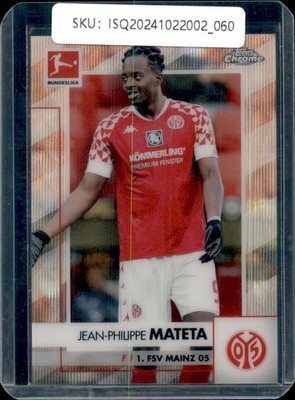 2021 Topps Chrome Jean-Philippe Mateta /250 parallel/variety mentioned #67