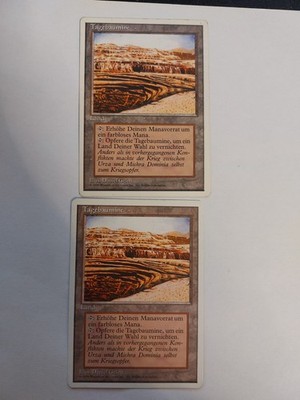 2x Tagebaumine -Strip Mine - Magic the Gathering MTG