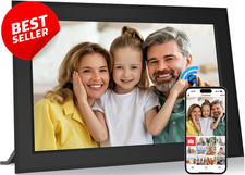 Frameo 10.1" WiFi Digital Picture Frame 32GB Touchscreen Auto-Rotate Wall - US