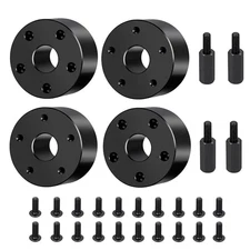 Alloy Extend 19mm Front Wheel Hex Adapter Widener for Tamiya ClodBuster Bullhead