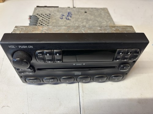 FORD AM/FM CD FACTORY RADIO 4L2T18C815DA FOR 1999-2007 VEHICLES WORKS