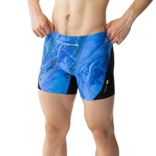 Men's Square Leg Swimsuits Briefs Quick Dry Durable Athletic Swim Jammers for...
