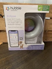 Hubble Connected Eclipse Smart Wi-Fi Audio Monitor And Soother With Night Light