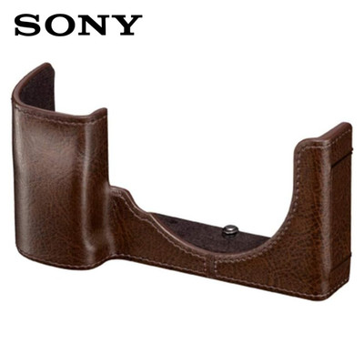 SONY LCS-EBE T Camera Body Case Brown Alpha a6400 a6300 a6100 a6000 Mirrorless