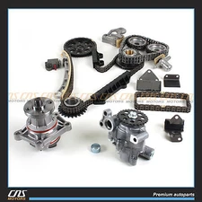 Engine Timing Chain Kit + Water Pump & Oil Pump for Suzuki Chevrolet 2.5L 2.7L