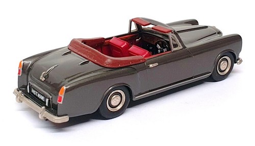 Top Marques 1/43 Scale HE8 - 1966-67 Alvis TF Convertible - Dk. Silver - Picture 2 of 5