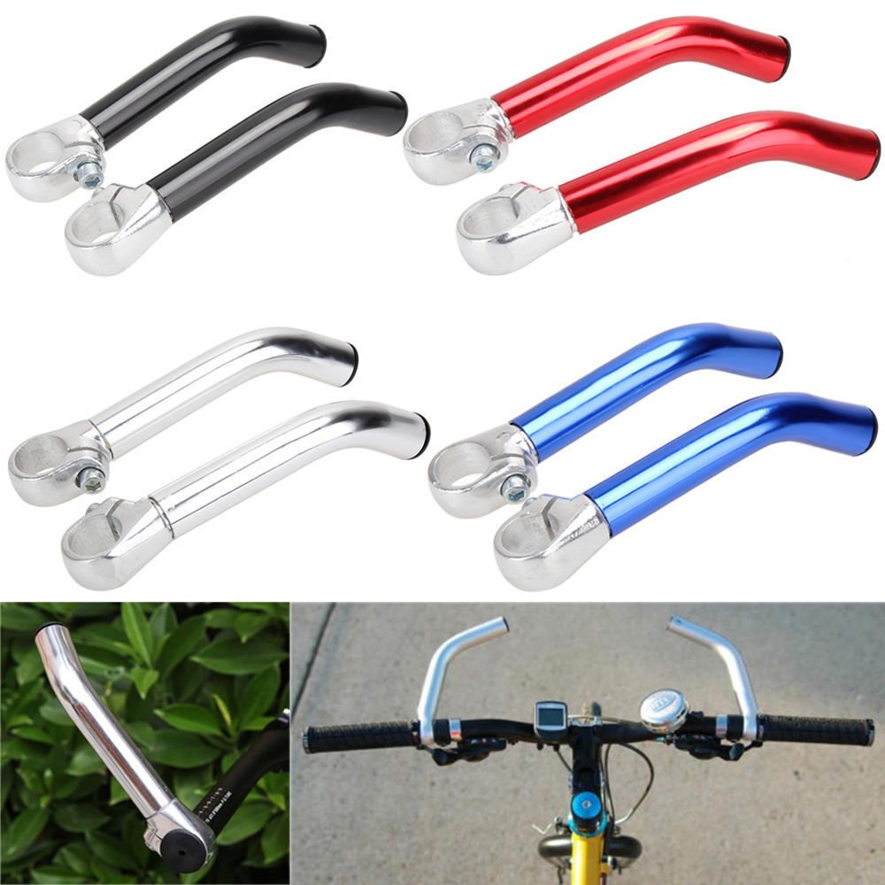 MTB Road Bike Handlebar Ends - Aluminum Alloy Bar Ends For Mountain & Road Bicycles