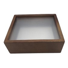 Shadow Box Frame Dried Flower Display Case Decorative Photo Frame Memory Box for