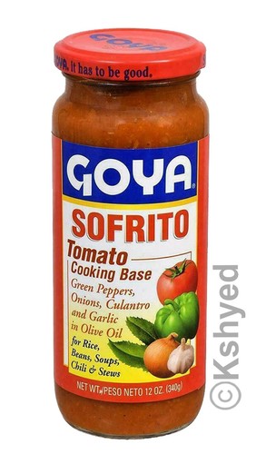 1 Goya Recaito & 1 Goya Sofritoa Cooking Base 2-12 Oz Jars (2 Pack) Free Ship - Picture 3 of 4