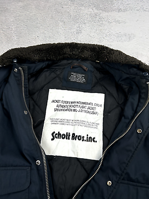 Schott Bros. inc. Bomber Vintage CWU-R Jacket Pilot Flyers Boxy Men's XL Size Schott Bros. inc. Bomber Vintage CWU-R Jacket Pilot Flyers Boxy Men's XL Size