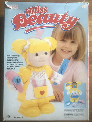 Selten verpackt Vintage Bluebird Miss Beauty Spielzeug (1988)