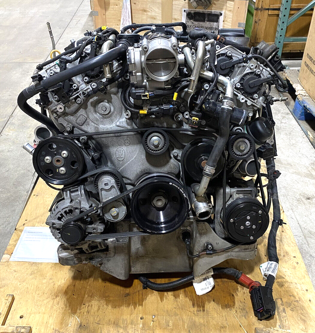 Used 2016 Maserati Levante V6 3.0L M156E 430 HP Twin Turbo Engine