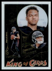 2022 Panini Illusions King of Cards Desmond Ridder Atlanta Falcons #KC-17