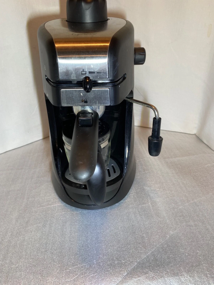 Capresso Steam PRO 4-Cup Coffee Maker and Espresso Machine with