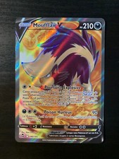 Carte Pokémon Moufflair V 180/195 EB12 Epée & Bouclier Tempête Argentée FR NEUF
