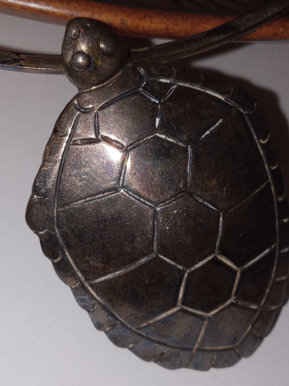 Vintage  Native American Solid Sterling Silver Tu… - image 9